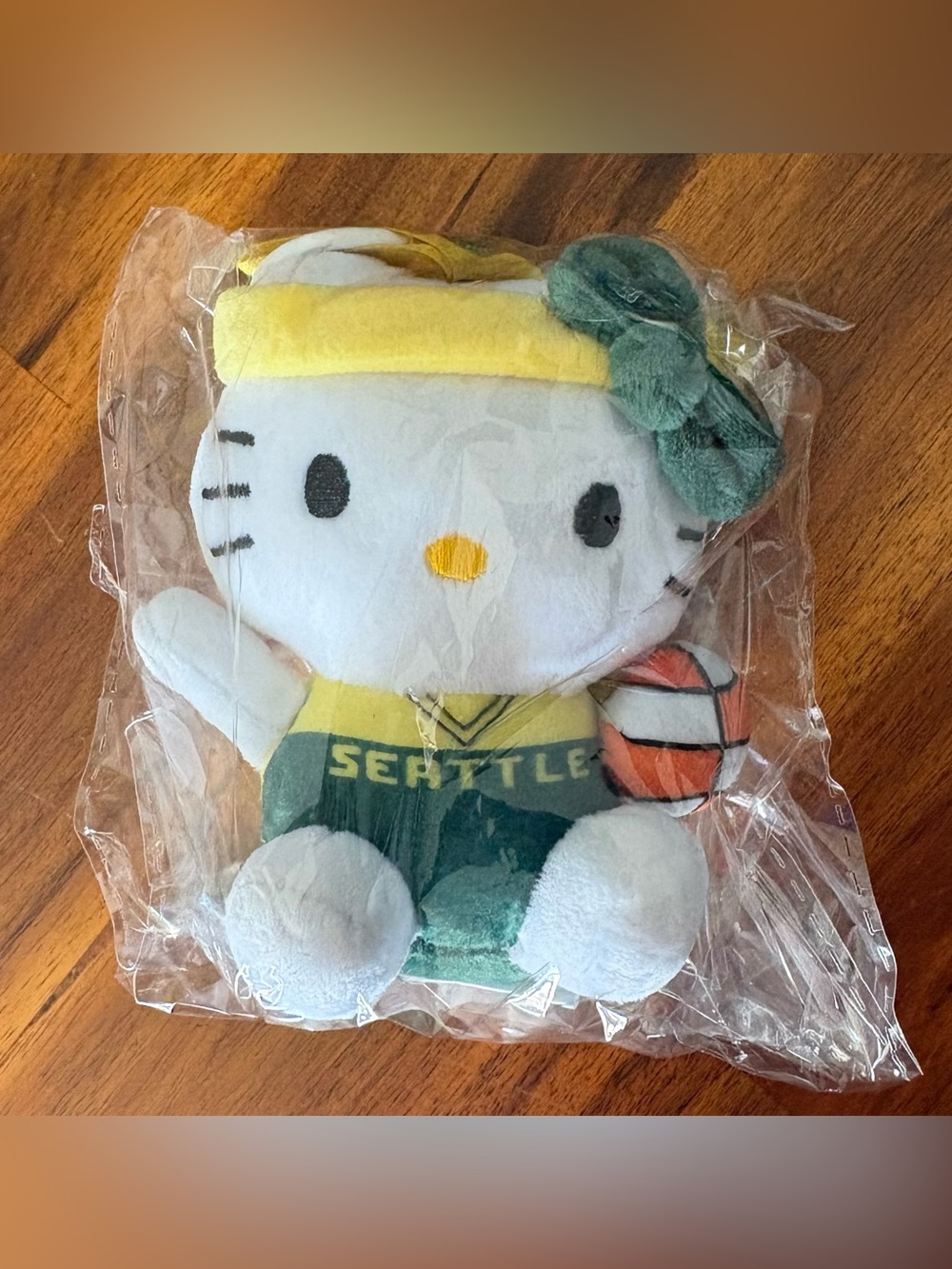 Hello Kitty x Seattle Storm Keychain Plush